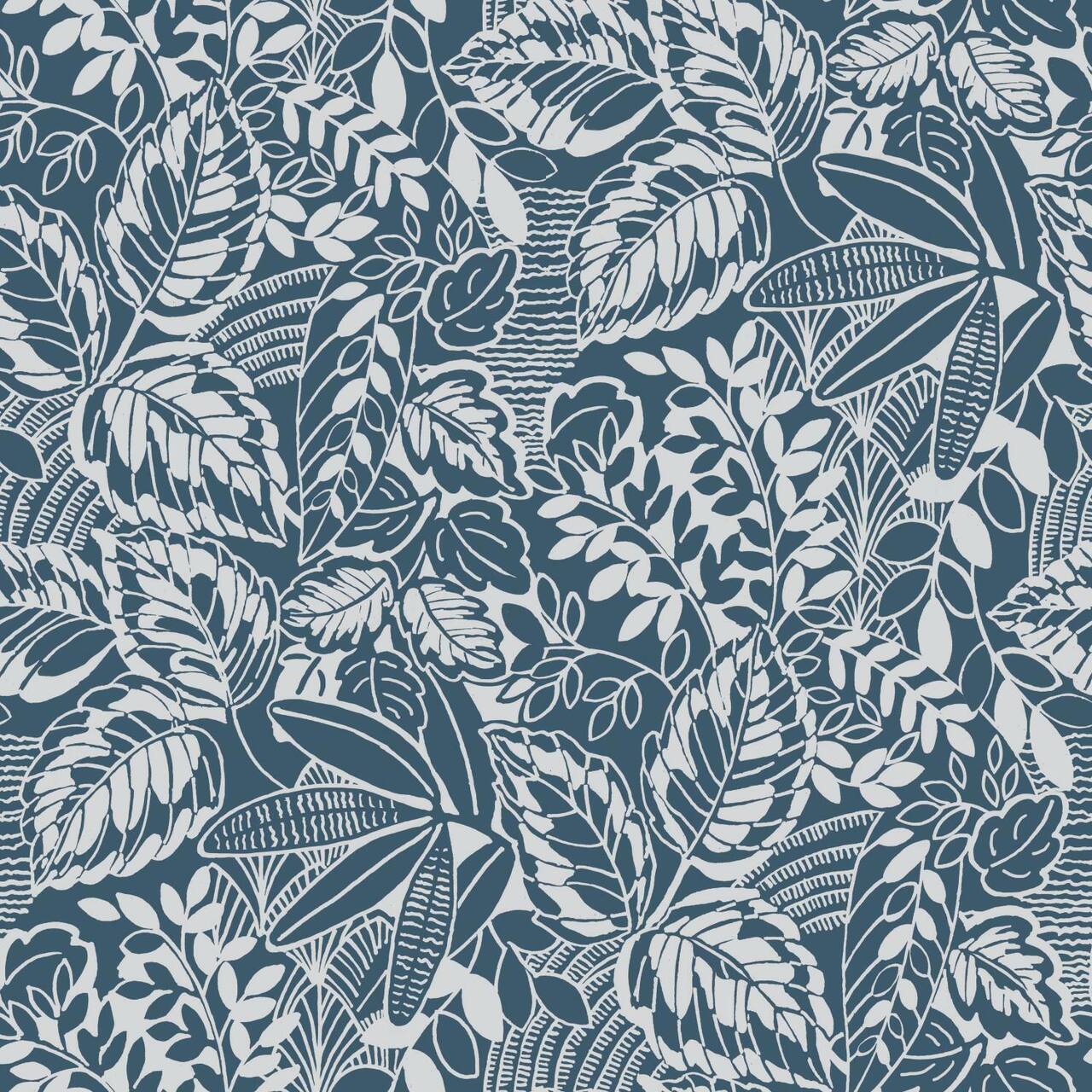 RoomMates Vintage Batik Jungle Peel & Stick Wallpaper